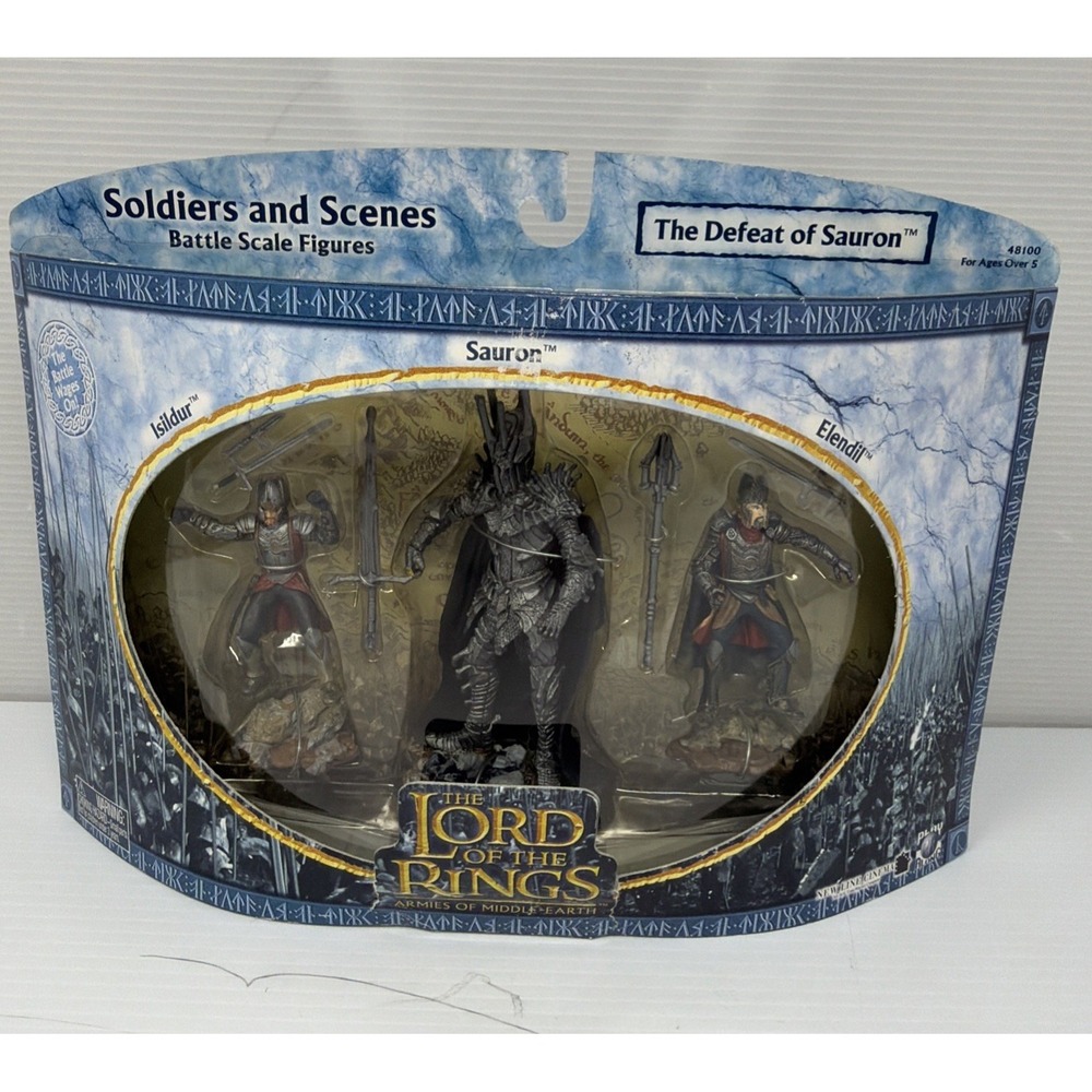 Lord of the Rings Armies of Middle Earth: The Defeat of Sauron 3 pack (2003)